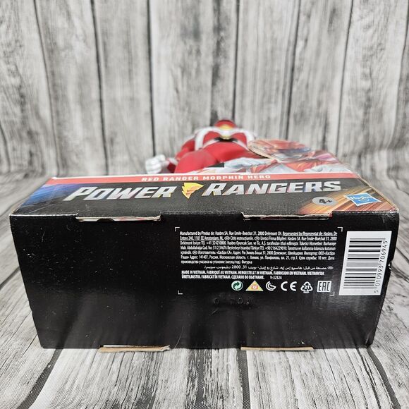 Mighty Morphin Power Rangers Red Ranger Toy 12" Action Figure Hasbro NEW - Picture 4 of 6